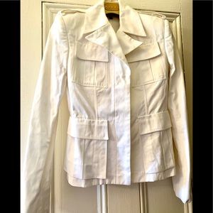Gucci White Vintage Jacket .